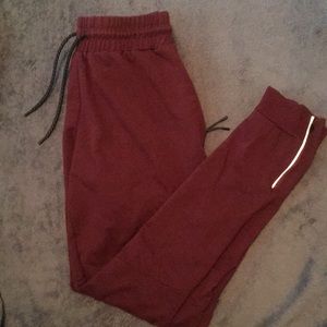 Alphalete Maroon Joggers
